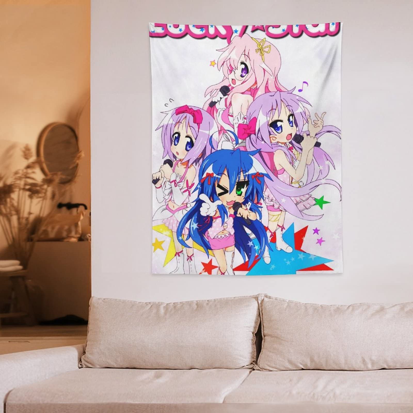 Amazon.com: Lucky Star Japanese Anime Poster Movie Poster Wall